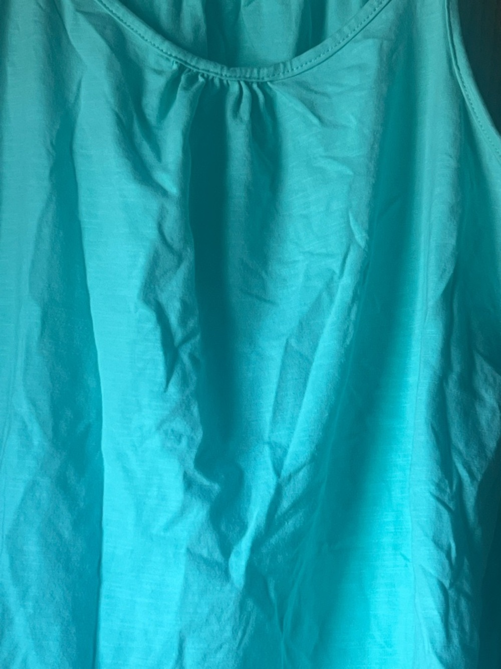 Hibelle Aqua Sleeveless Tank Top size large - Picture 2 of 5